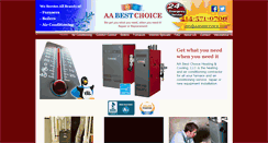 Desktop Screenshot of aabestchoice.com