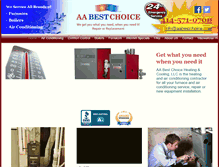 Tablet Screenshot of aabestchoice.com